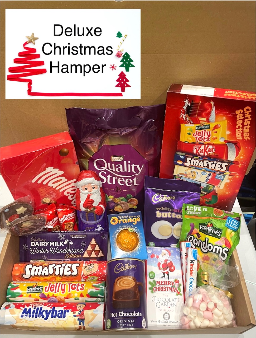 Christmas Time is Here Deluxe Treat Box 